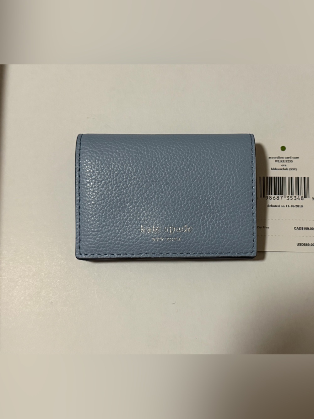 Kate Spade Eva Accordion Card Case